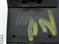 2011 Buick Regal Master Power Window Switch Replacement Driver Side Left P/N:251887 20830838 Fits Fits 2012 OEM Used Auto Parts - Oemusedautoparts1.com