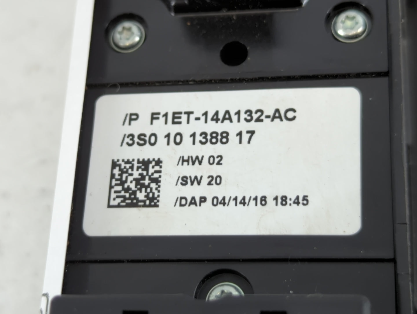 2013-2019 Ford Escape Master Power Window Switch Replacement Driver Side Left P/N:F1ET-14A132-AC Fits OEM Used Auto Parts - Oemusedautoparts1.com