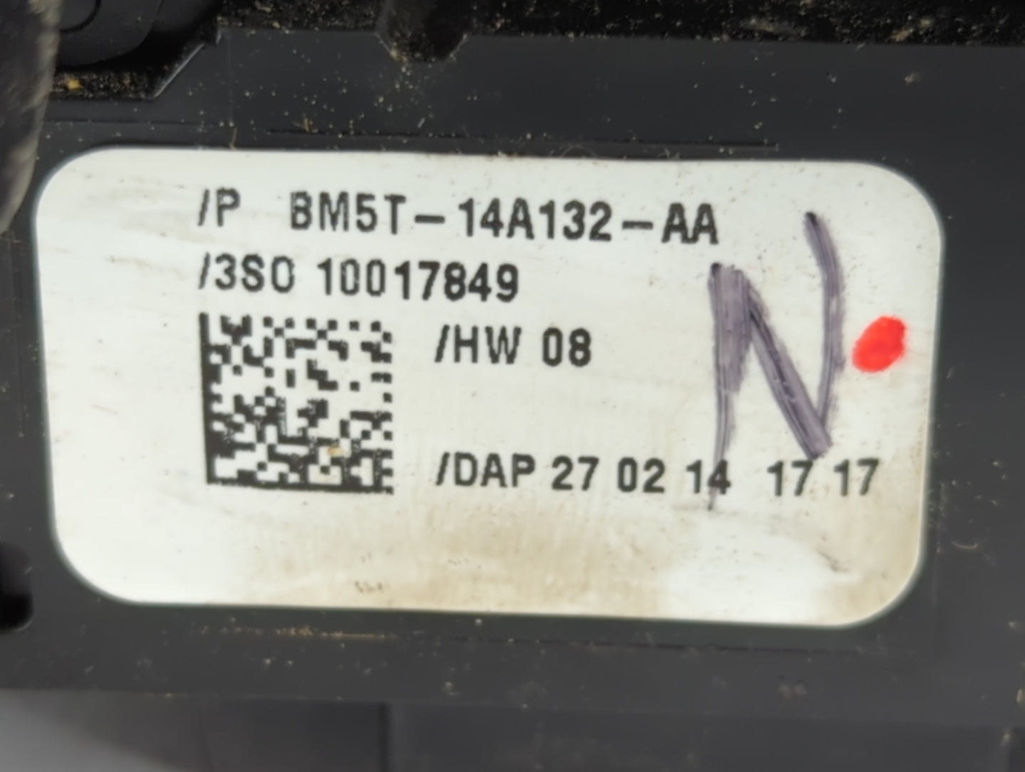 2012-2018 Ford Focus Master Power Window Switch Replacement Driver Side Left P/N:BM5T-14A132-AA Fits OEM Used Auto Parts - Oemusedautoparts1.com