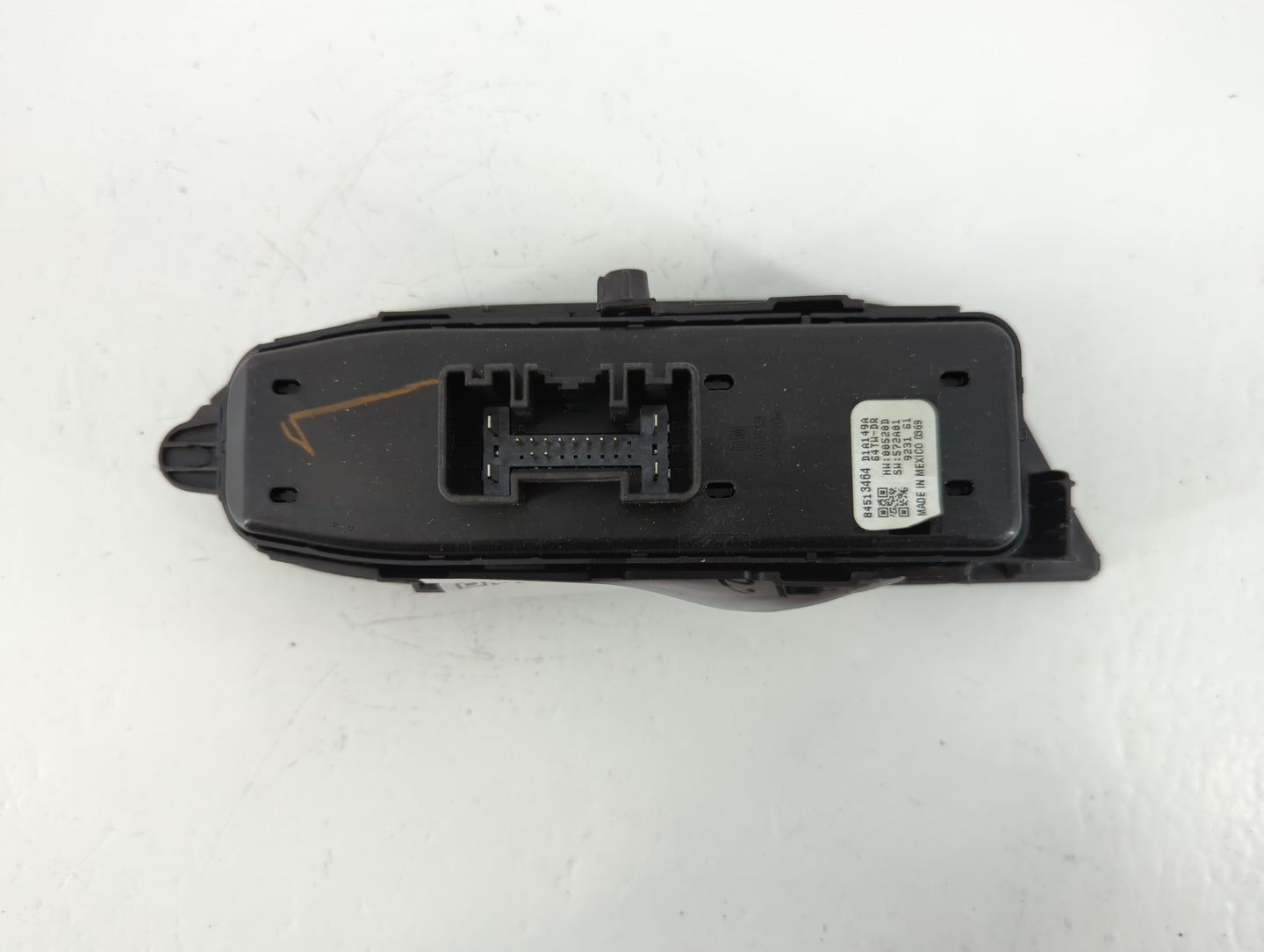 2018-2022 Chevrolet Equinox Master Power Window Switch Replacement Driver Side Left P/N:84513464 Fits OEM Used Auto Parts - Oemusedautoparts1.com