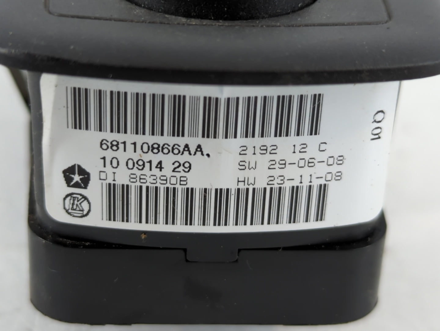 2012-2016 Dodge Grand Caravan Master Power Window Switch Replacement Driver Side Left P/N:68110866AA Fits OEM Used Auto Parts - Oemusedautoparts1.com