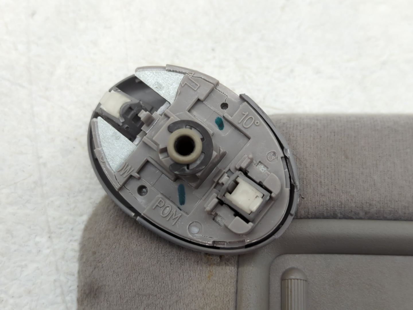 2007-2011 Toyota Camry Sun Visor Shade Replacement Driver Left Mirror Fits Fits 2007 2008 2009 2010 2011 OEM Used Auto Parts - Oemusedautoparts1.com