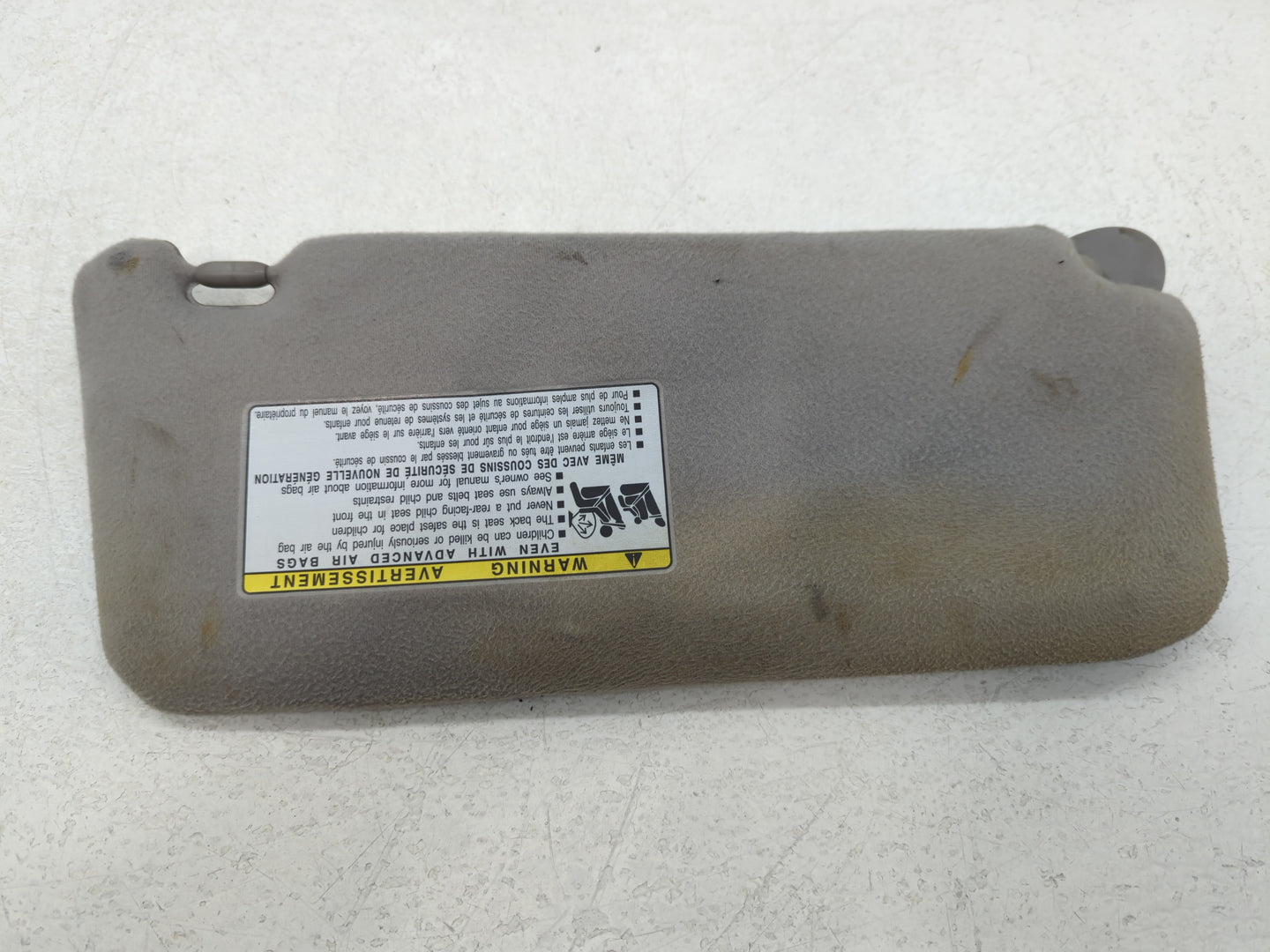 2007-2011 Toyota Camry Sun Visor Shade Replacement Driver Left Mirror Fits Fits 2007 2008 2009 2010 2011 OEM Used Auto Parts - Oemusedautoparts1.com