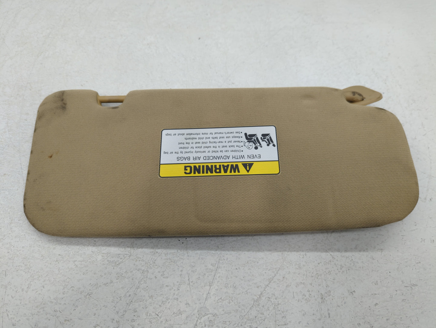 2015-2016 Hyundai Genesis Sun Visor Shade Replacement Driver Left Mirror Fits Fits 2015 2016 2017 2018 2019 2020 OEM Used Auto Parts - Oemusedautoparts1.com