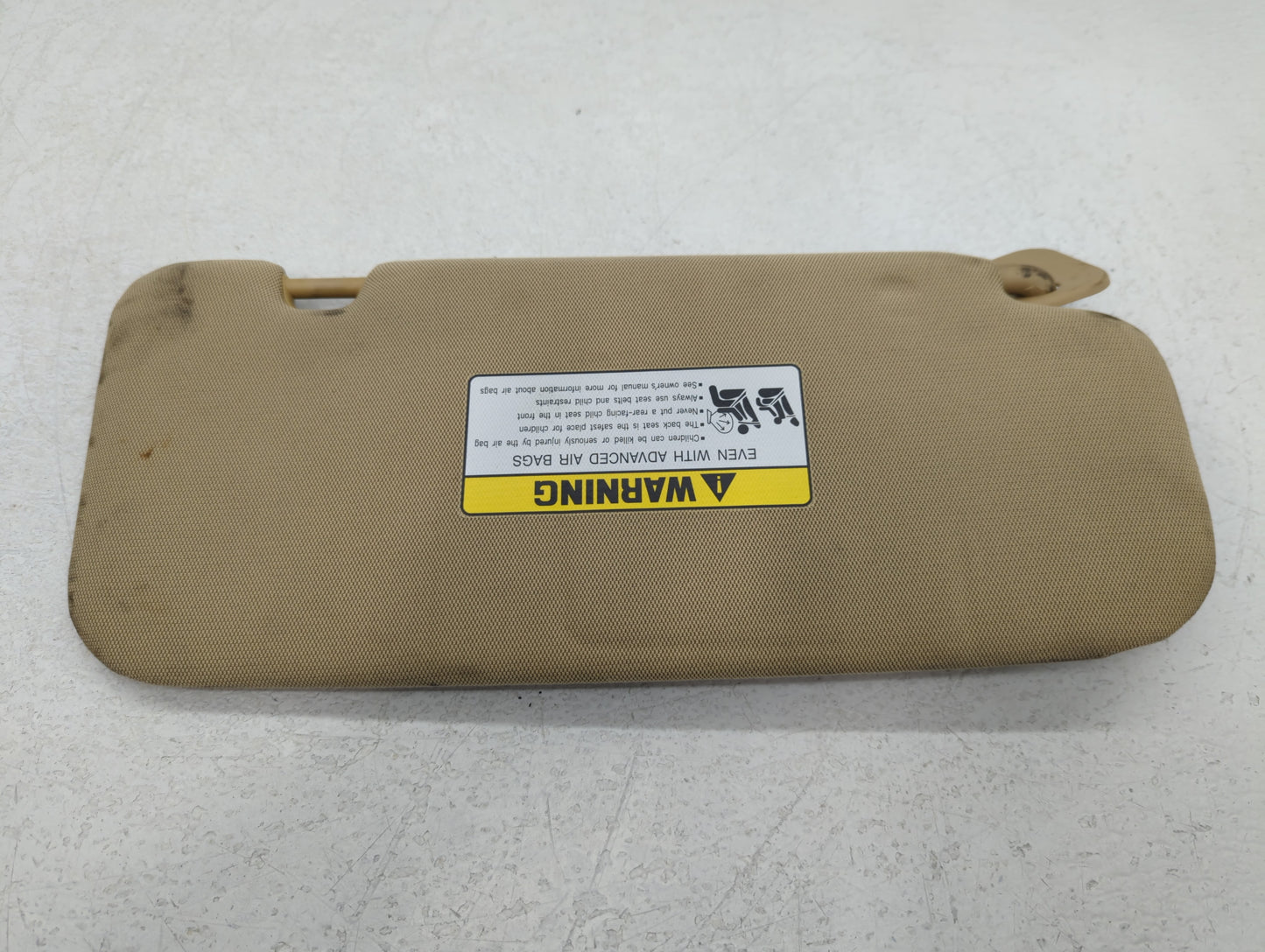 2015-2016 Hyundai Genesis Sun Visor Shade Replacement Driver Left Mirror Fits Fits 2015 2016 2017 2018 2019 2020 OEM Used Auto Parts - Oemusedautoparts1.com