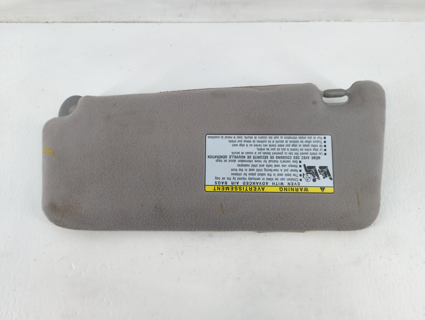 2007-2011 Toyota Camry Sun Visor Shade Replacement Passenger Right Mirror Fits Fits 2007 2008 2009 2010 2011 OEM Used Auto Parts - Oemusedautoparts1.com