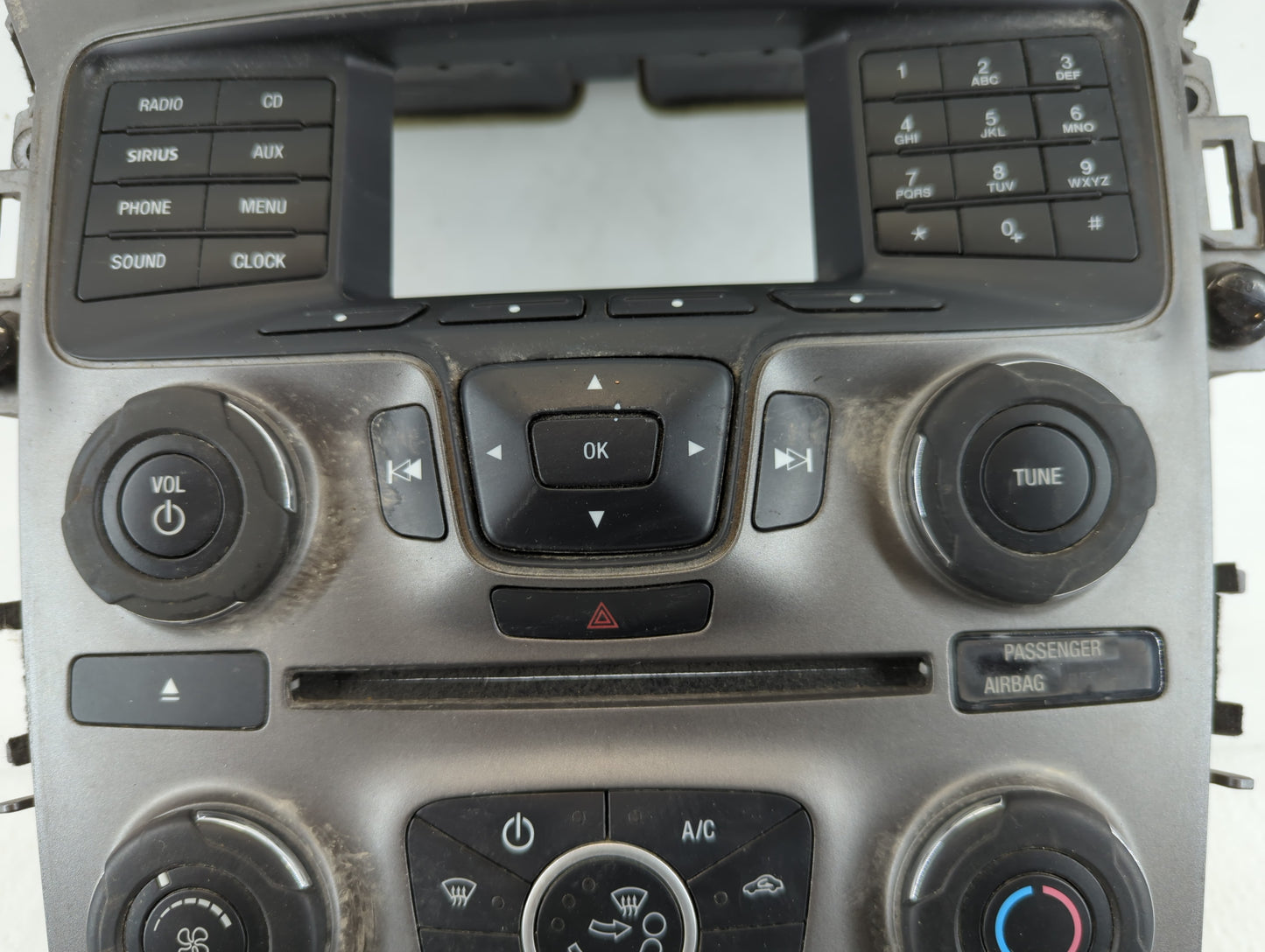 2013 Ford Explorer Radio AM FM Cd Player Receiver Replacement P/N:DB5T-18A802-AA Fits OEM Used Auto Parts - Oemusedautoparts1.com