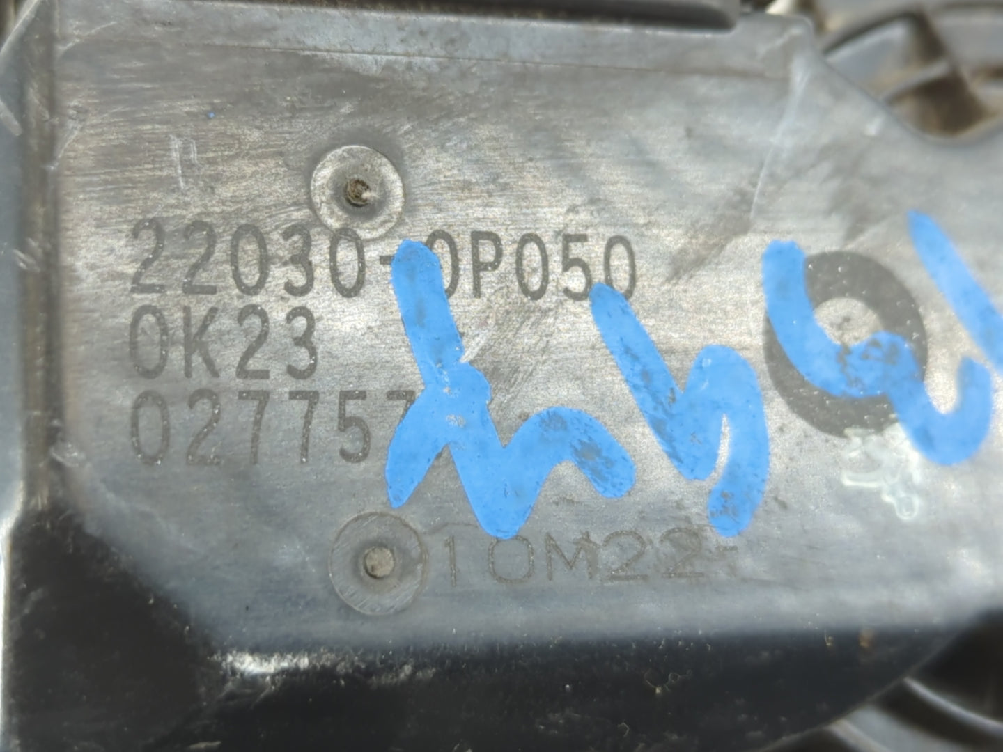 2007-2015 Lexus Rx350 Throttle Body P/N:22030-0P050 Fits OEM Used Auto Parts - Oemusedautoparts1.com