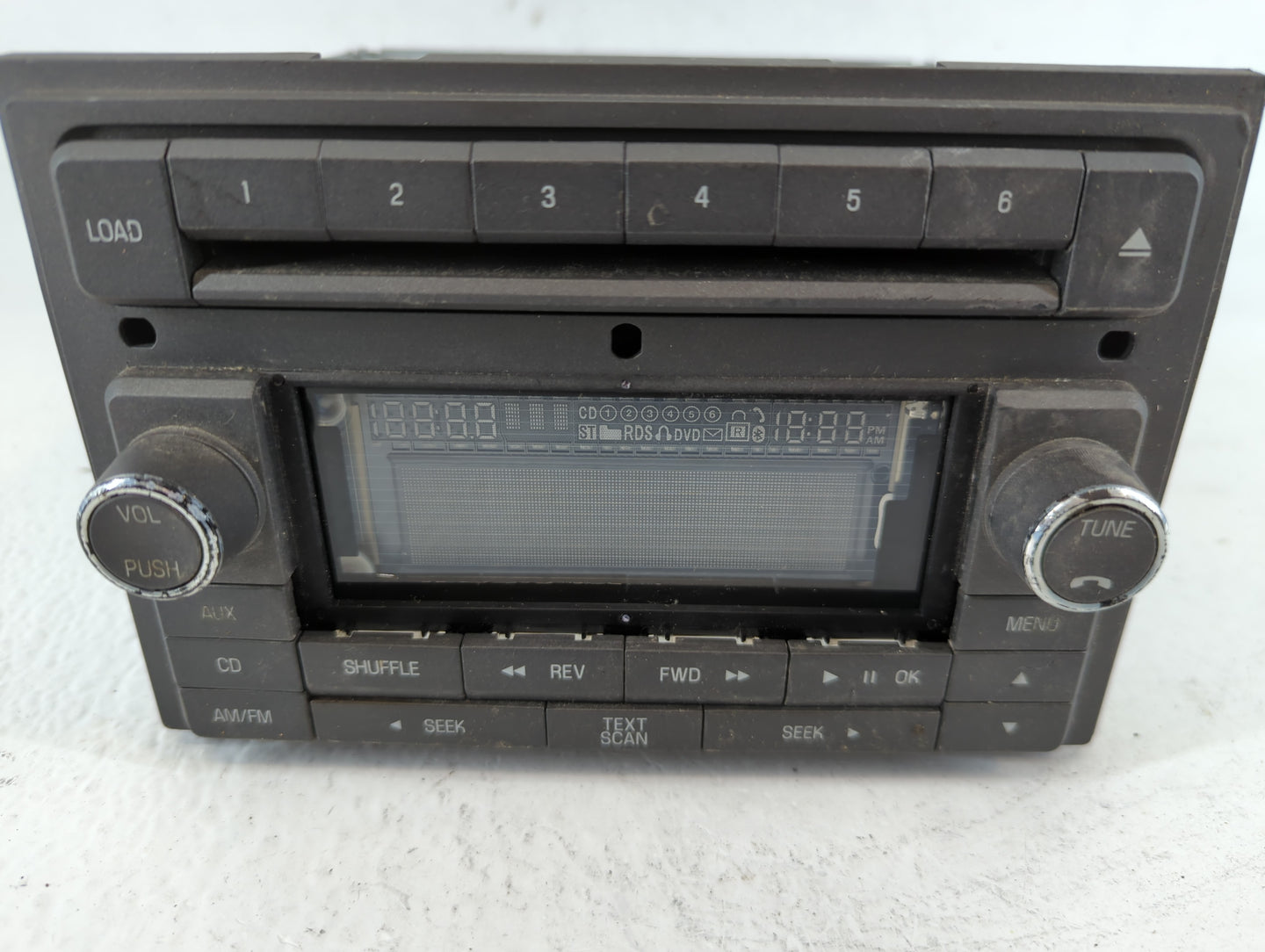 2009-2010 Lincoln Mkx Radio AM FM Cd Player Receiver Replacement P/N:2087B DEH-MG2087ZF Fits Fits 2009 2010 OEM Used Auto Parts - Oemusedautoparts1.com