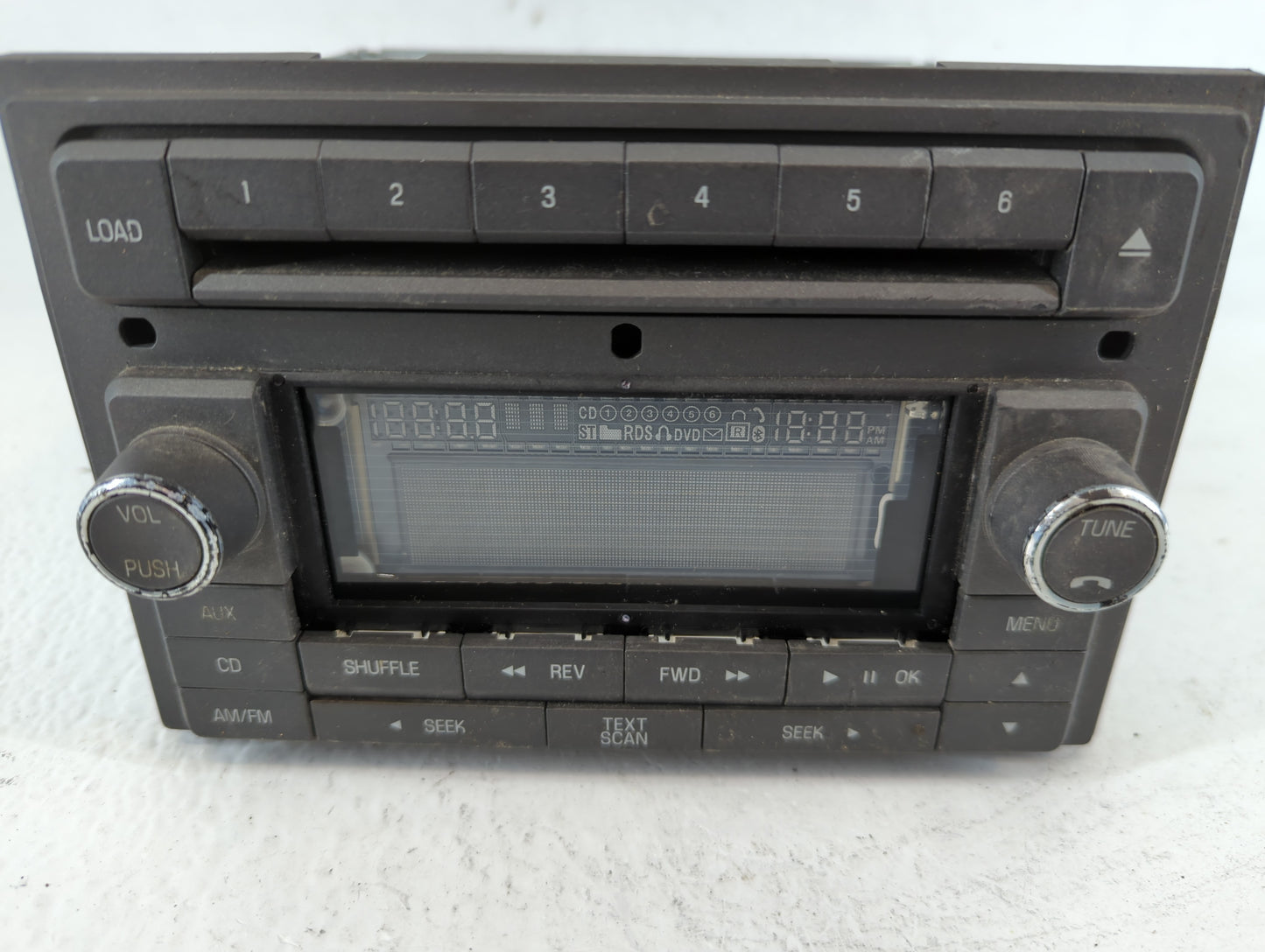 2009-2010 Lincoln Mkx Radio AM FM Cd Player Receiver Replacement P/N:2087B DEH-MG2087ZF Fits Fits 2009 2010 OEM Used Auto Parts - Oemusedautoparts1.com