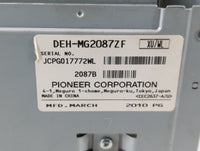 2009-2010 Lincoln Mkx Radio AM FM Cd Player Receiver Replacement P/N:2087B DEH-MG2087ZF Fits Fits 2009 2010 OEM Used Auto Parts - Oemusedautoparts1.com