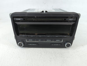 2013-2015 Volkswagen Passat Radio AM FM Cd Player Receiver Replacement P/N:1K0 035 164 F Fits Fits 2013 2014 2015 OEM Used Auto Parts