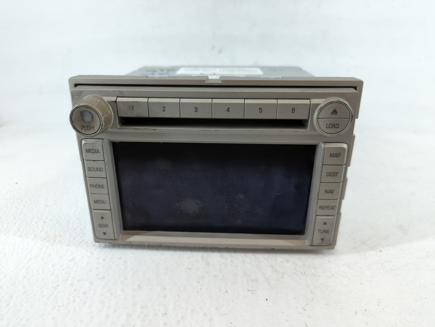 2008-2009 Lincoln Mkz Radio AM FM Cd Player Receiver Replacement P/N:8H6T-18K931-DA Fits Fits 2008 2009 OEM Used Auto Parts - Oemusedautoparts1.com