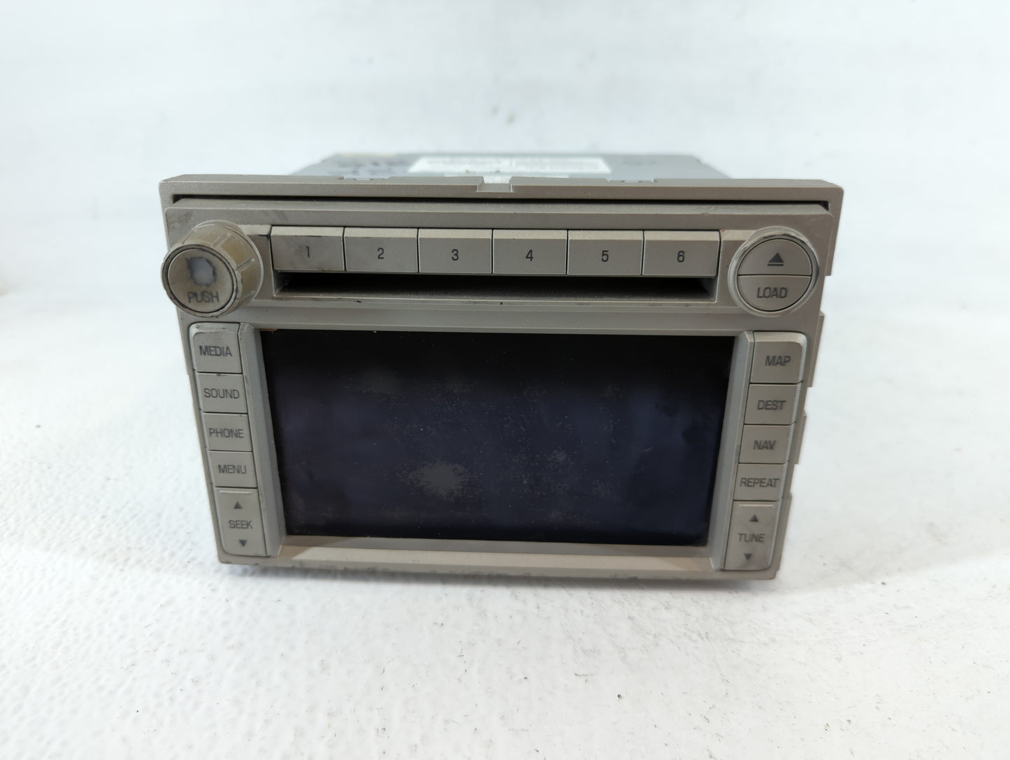 2008-2009 Lincoln Mkz Radio AM FM Cd Player Receiver Replacement P/N:8H6T-18K931-DA Fits Fits 2008 2009 OEM Used Auto Parts - Oemusedautoparts1.com