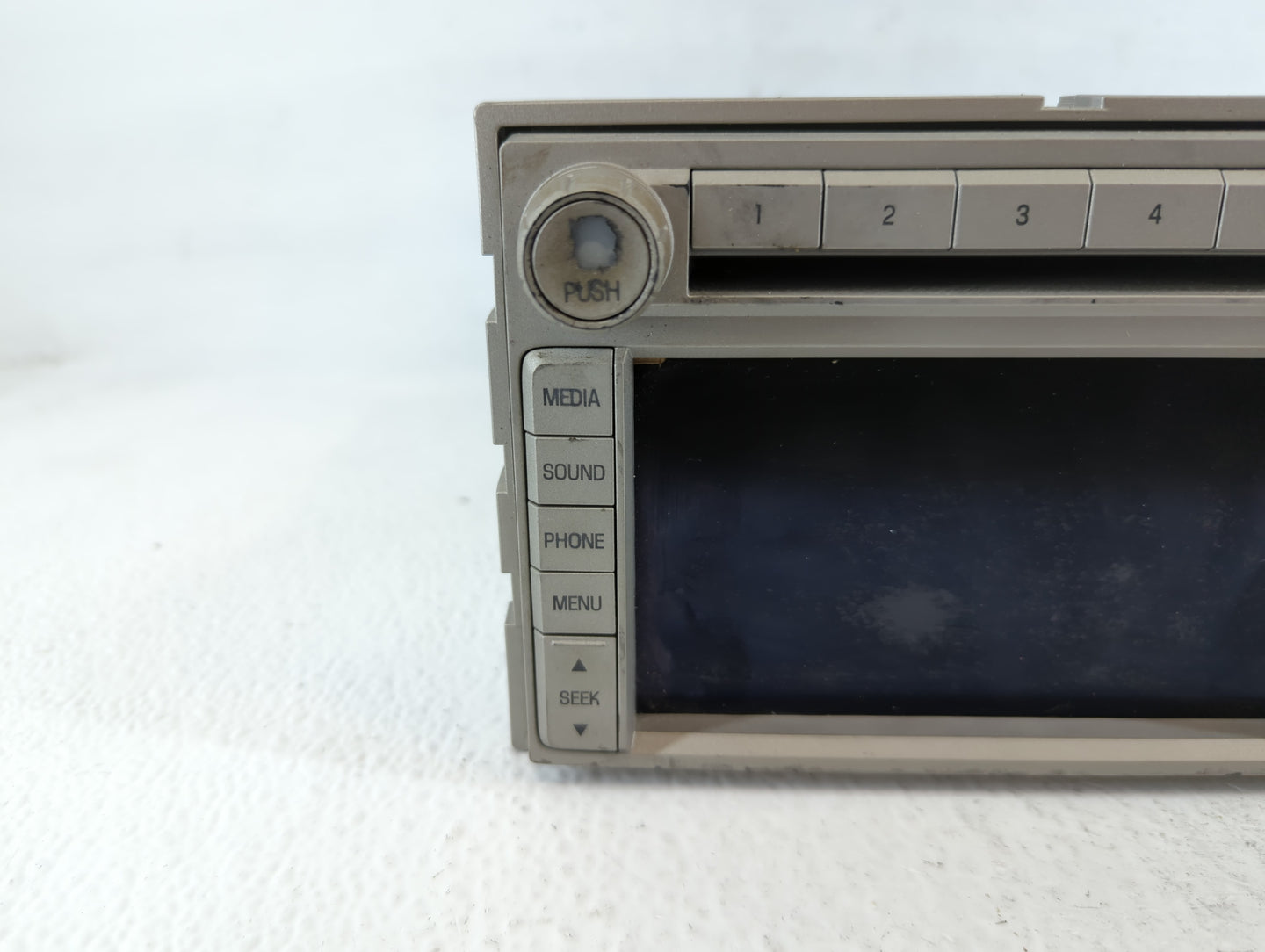 2008-2009 Lincoln Mkz Radio AM FM Cd Player Receiver Replacement P/N:8H6T-18K931-DA Fits Fits 2008 2009 OEM Used Auto Parts - Oemusedautoparts1.com