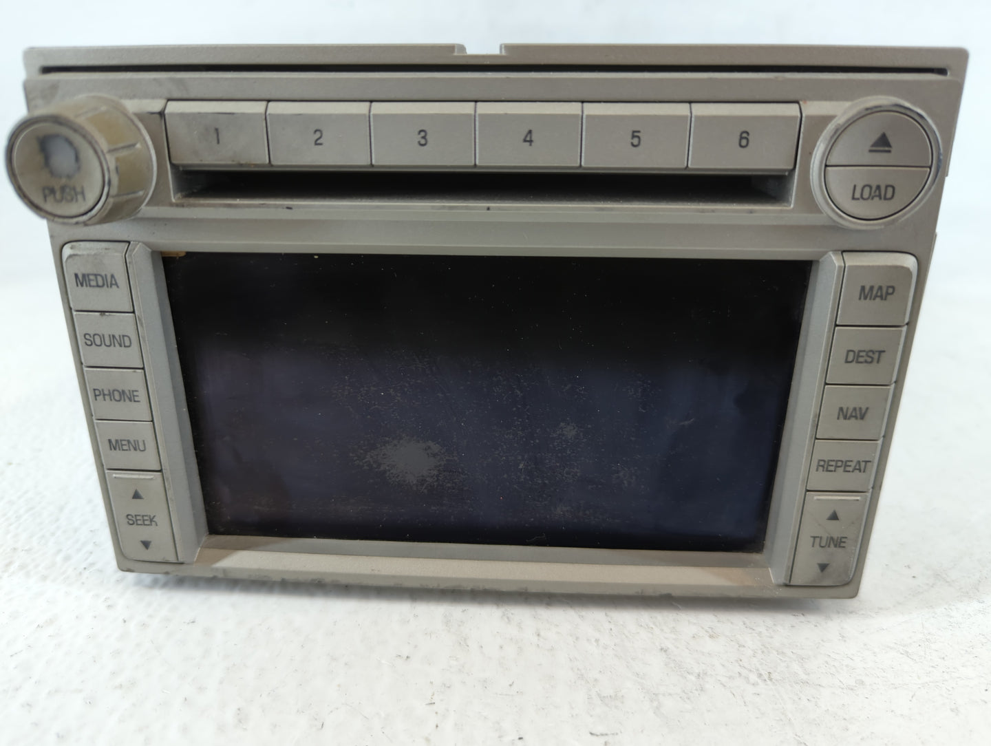 2008-2009 Lincoln Mkz Radio AM FM Cd Player Receiver Replacement P/N:8H6T-18K931-DA Fits Fits 2008 2009 OEM Used Auto Parts - Oemusedautoparts1.com