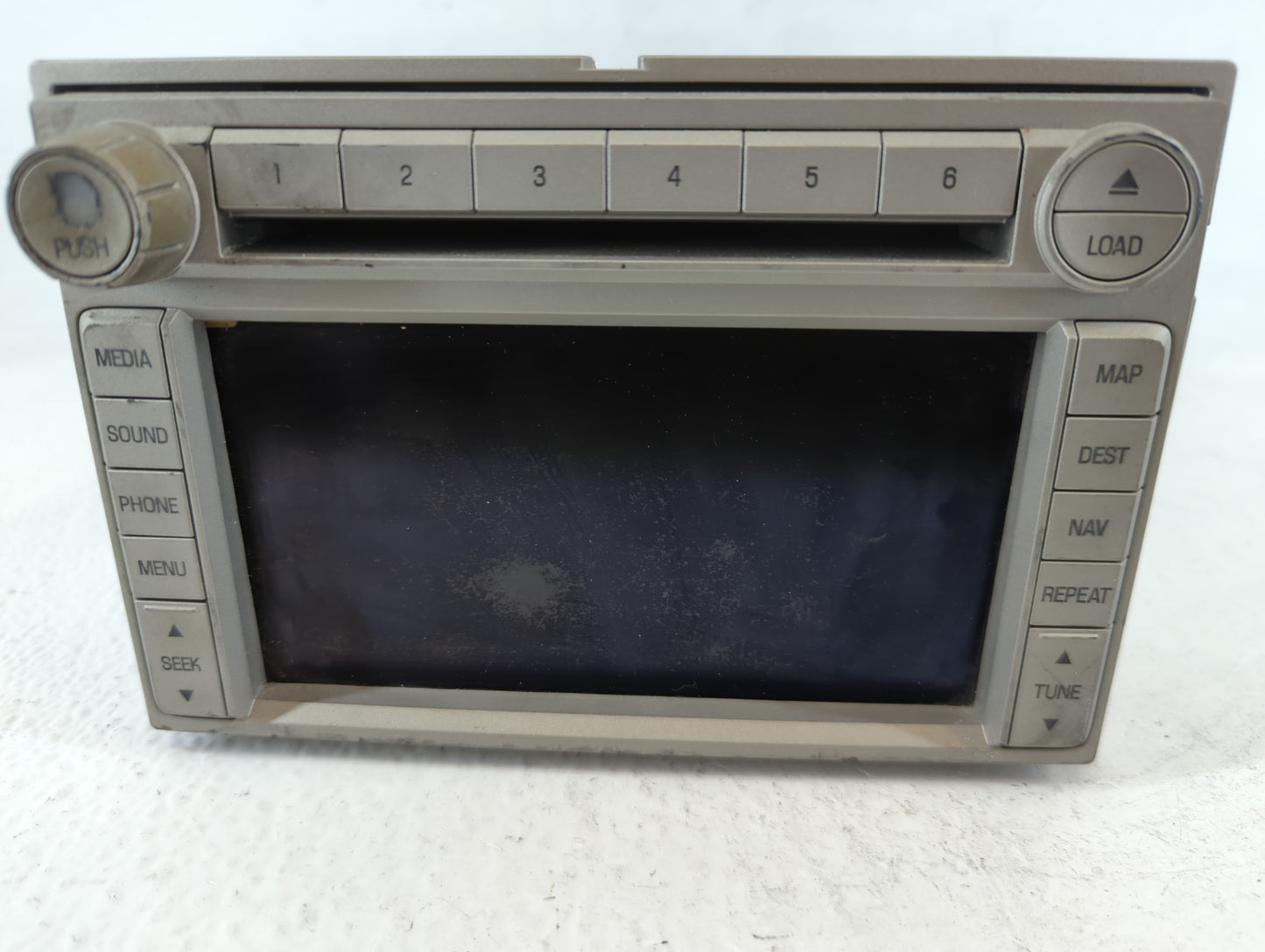 2008-2009 Lincoln Mkz Radio AM FM Cd Player Receiver Replacement P/N:8H6T-18K931-DA Fits Fits 2008 2009 OEM Used Auto Parts - Oemusedautoparts1.com