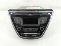 2013 Hyundai Elantra Radio AM FM Cd Player Receiver Replacement P/N:96170-3X155RA5 Fits OEM Used Auto Parts - Oemusedautoparts1.com