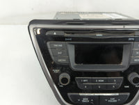 2013 Hyundai Elantra Radio AM FM Cd Player Receiver Replacement P/N:96170-3X155RA5 Fits OEM Used Auto Parts - Oemusedautoparts1.com