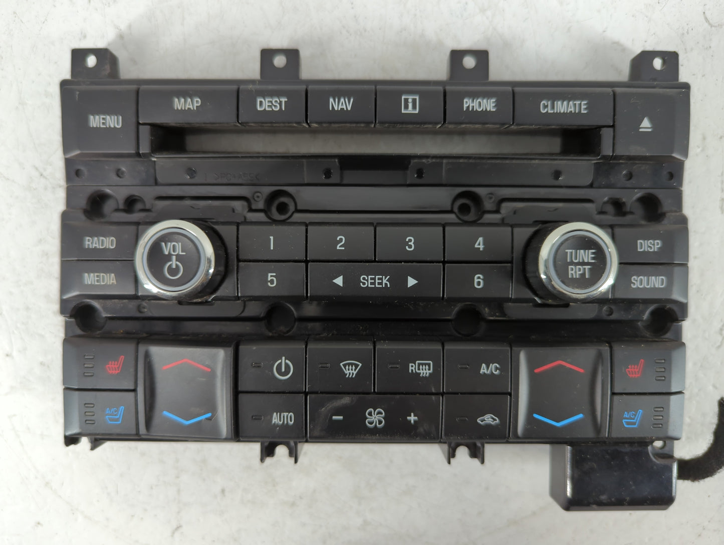 2010-2011 Ford Taurus Radio AM FM Cd Player Receiver Replacement P/N:AG1T-18A802-FD Fits Fits 2010 2011 OEM Used Auto Parts - Oemusedautoparts1.com