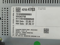 2018 Chevrolet Malibu Radio AM FM Cd Player Receiver Replacement P/N:42554703 Fits Fits 2019 2020 2021 OEM Used Auto Parts - Oemusedautoparts1.com