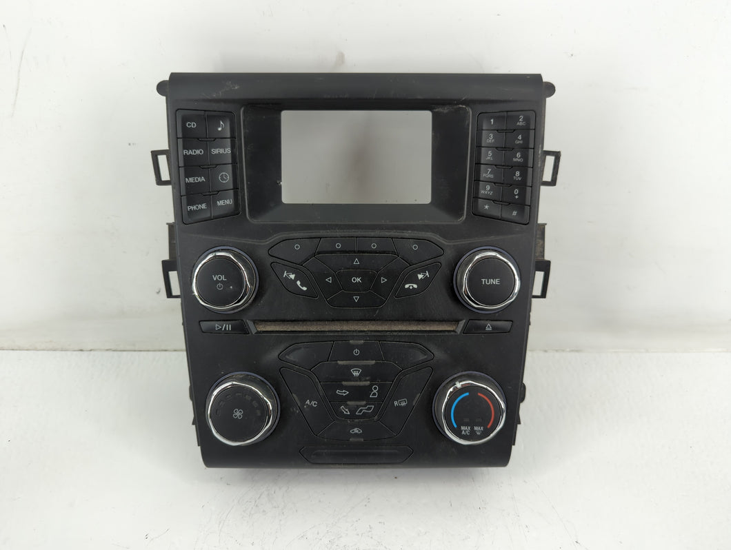 2015 Ford Fusion Radio AM FM Cd Player Receiver Replacement P/N:FS7T-18E243-ED Fits OEM Used Auto Parts