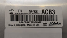 2017-2021 Buick Encore PCM Engine Control Computer ECU ECM PCU OEM P/N:12679097 12670309 Fits Fits 2017 2018 2019 2020 2021 OEM Used Auto Parts - Oemusedautoparts1.com 