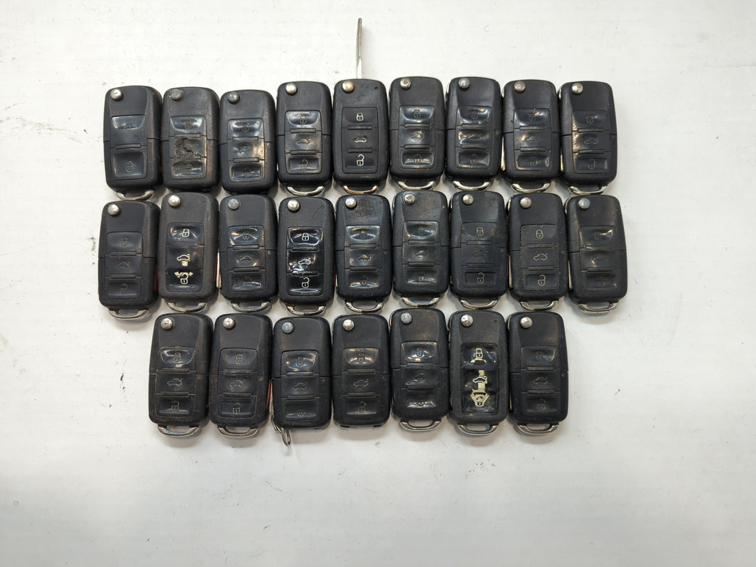 Lot of 25 Volkswagen Keyless Entry Remote Fob NBG8137T | NBG735868T