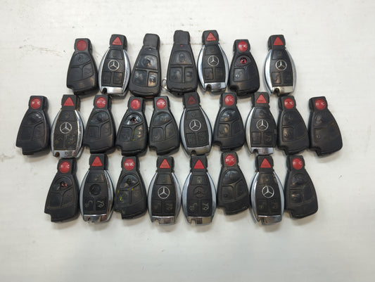 Lot of 25 Mercedes-Benz Keyless Entry Remote Fob IYZDC07 | IYZ3312 | - Oemusedautoparts1.com