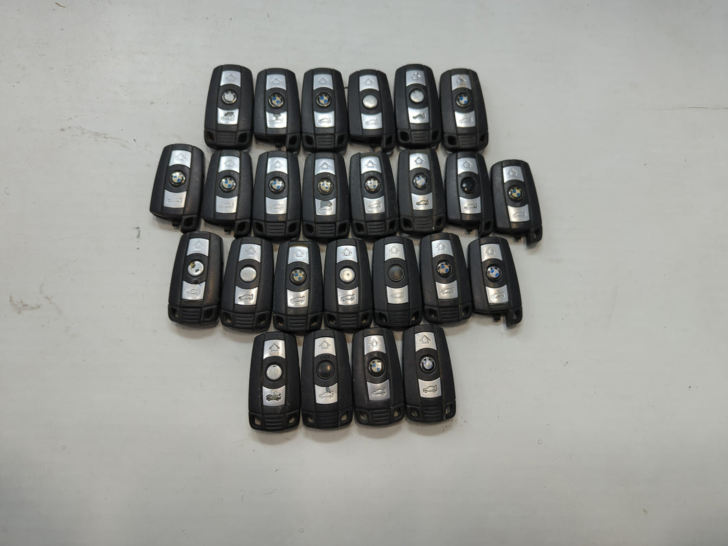 Lot of 25 Bmw Keyless Entry Remote Fob KR55WK49127 | KR55WK49123 MIXED