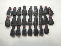 Lot of 25 Mercedes-Benz Keyless Entry Remote Fob MIXED FCC IDS MIXED - Oemusedautoparts1.com