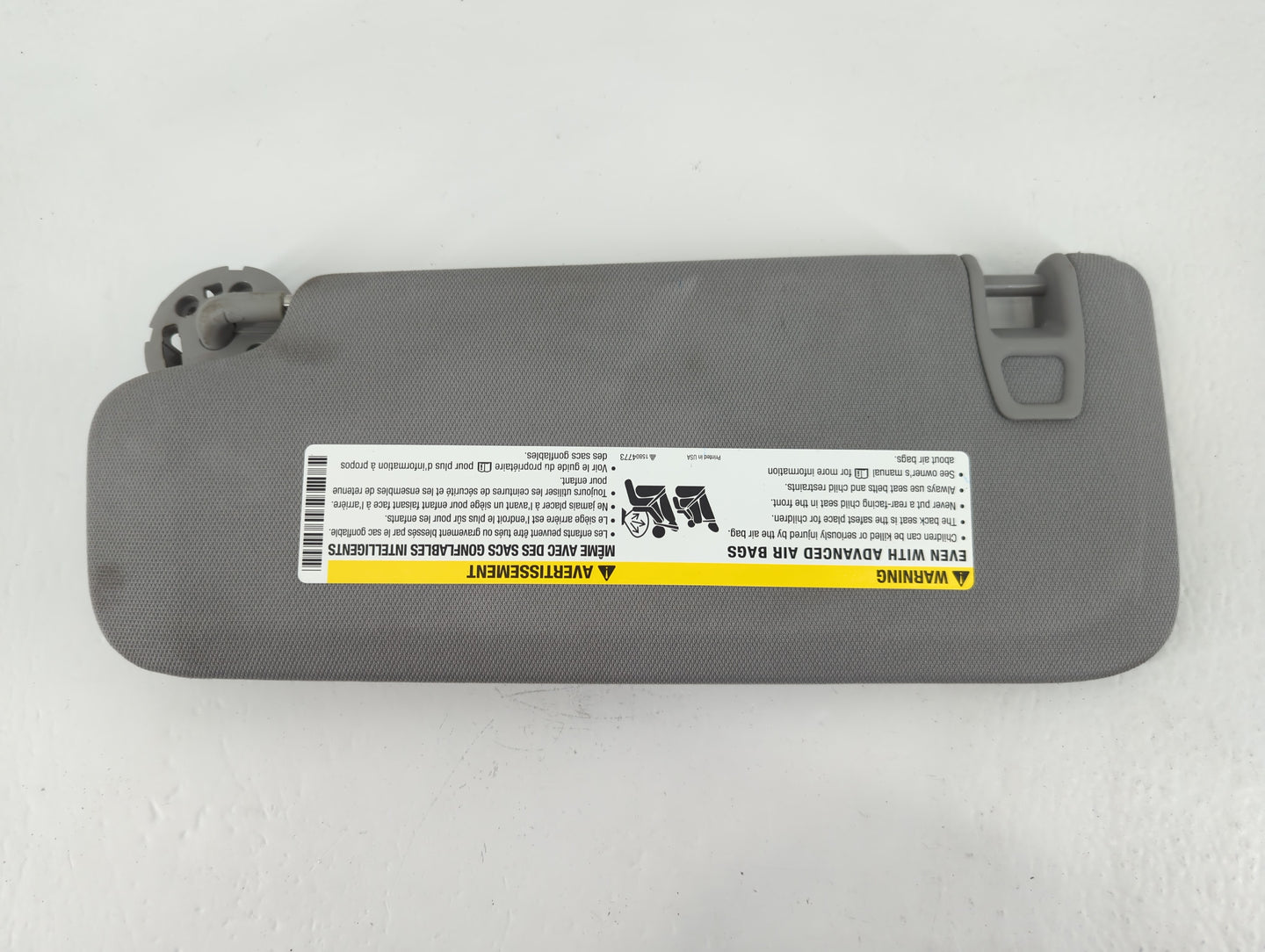 2016-2021 Chevrolet Malibu Sun Visor Shade Replacement Passenger Right Mirror Fits Fits 2016 2017 2018 2019 2020 2021 OEM Used Auto Parts - Oemusedautoparts1.com