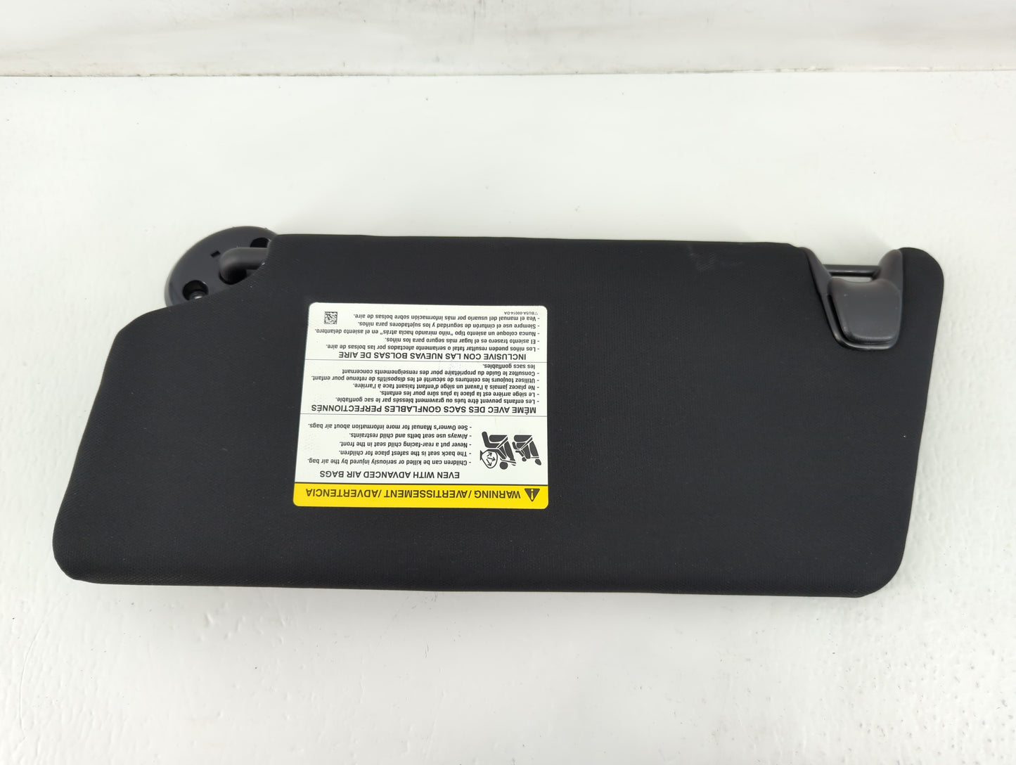2017 Ford Explorer Sun Visor Shade Replacement Passenger Right Mirror Fits OEM Used Auto Parts - Oemusedautoparts1.com
