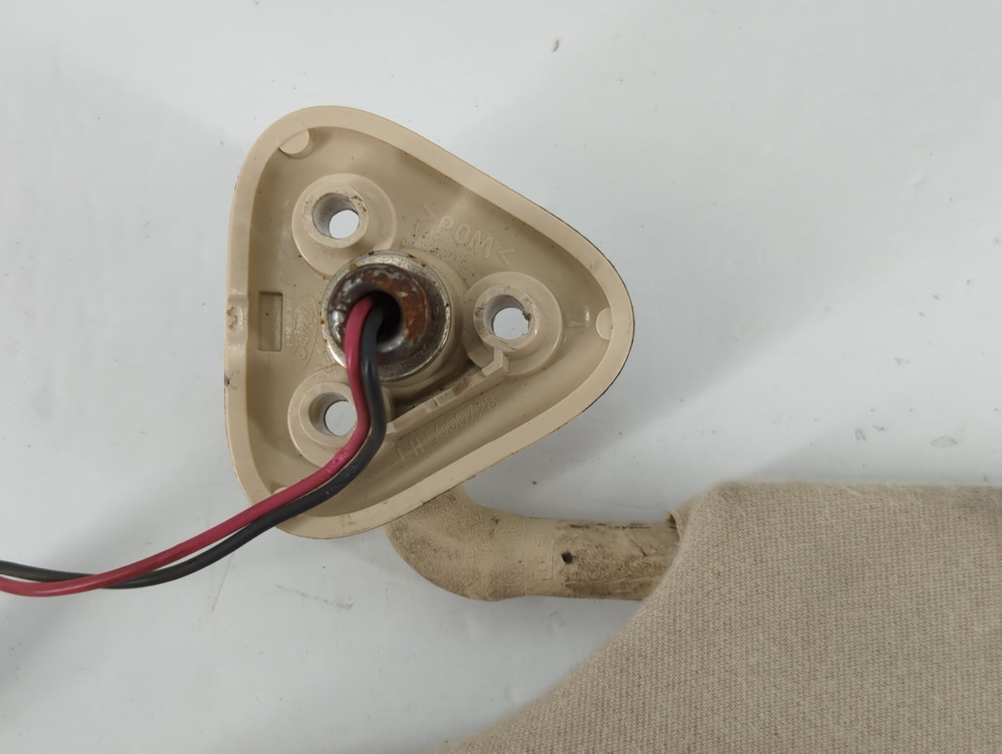 2008-2009 Ford Taurus X Sun Visor Shade Replacement Passenger Right Mirror Fits Fits 2008 2009 OEM Used Auto Parts - Oemusedautoparts1.com