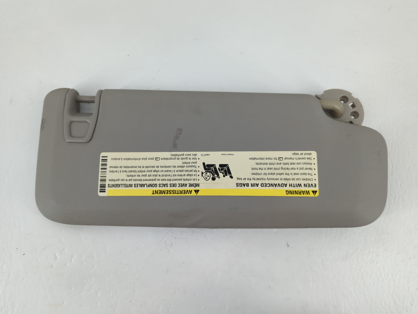 2011-2016 Chevrolet Cruze Sun Visor Shade Replacement Driver Left Mirror Fits Fits 2011 2012 2013 2014 2015 2016 OEM Used Auto Parts - Oemusedautoparts1.com