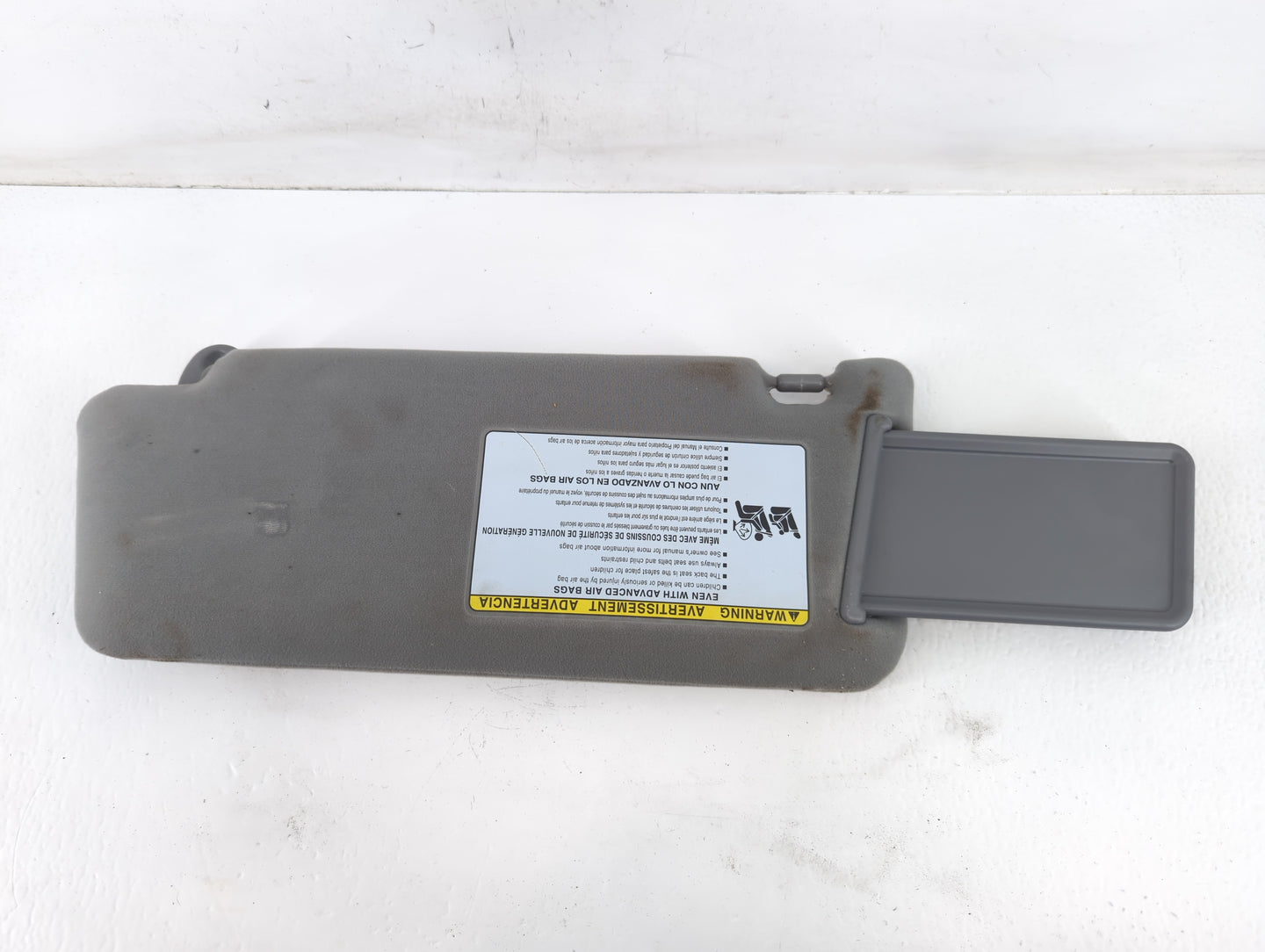 2005-2011 Toyota Tacoma Sun Visor Shade Replacement Passenger Right Mirror Fits Fits 2005 2006 2007 2008 2009 2010 2011 OEM Used Auto Parts - Oemusedautoparts1.com