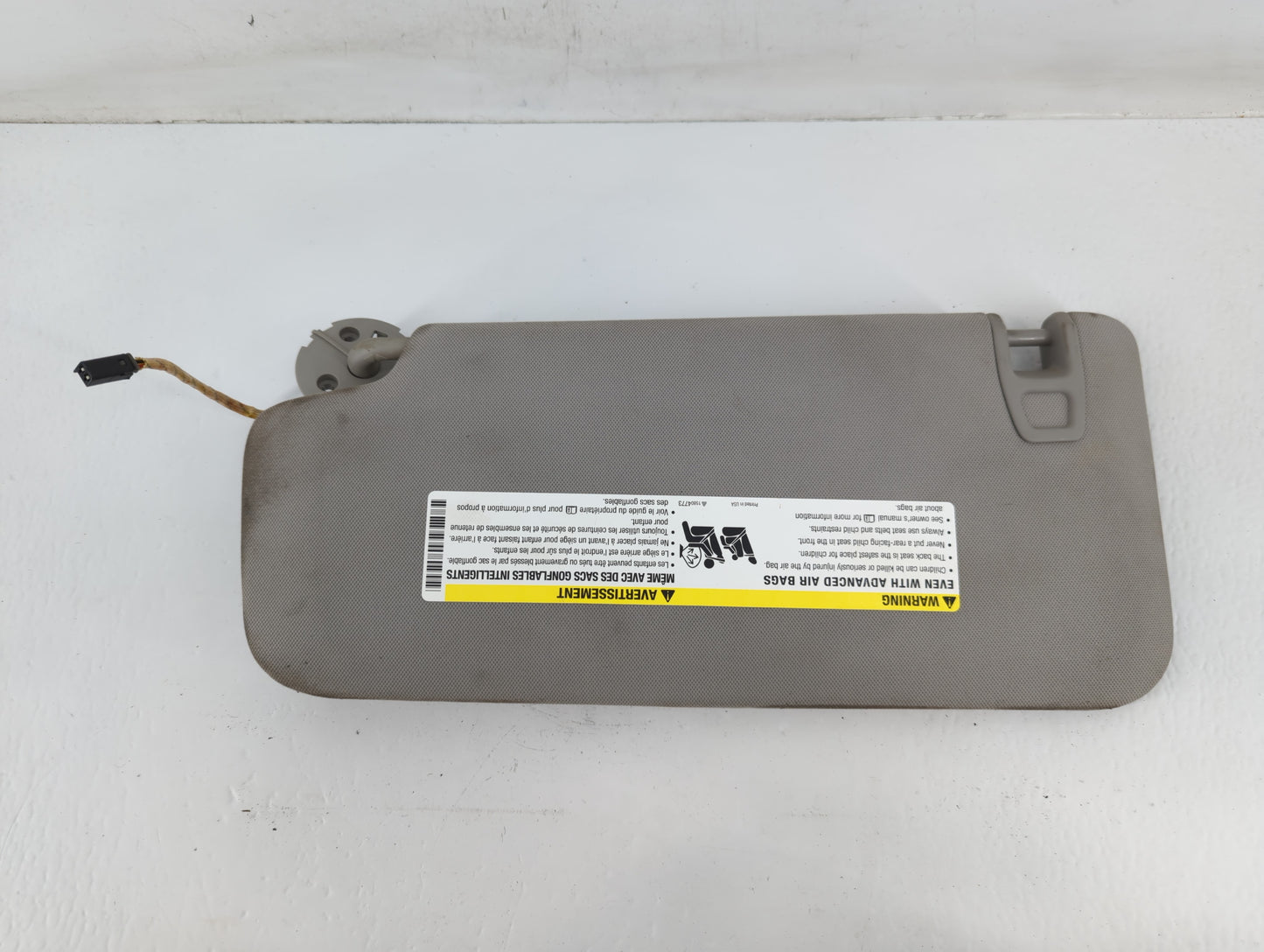 2021 Kia K5 Sun Visor Shade Replacement Driver Left Mirror Fits OEM Used Auto Parts - Oemusedautoparts1.com