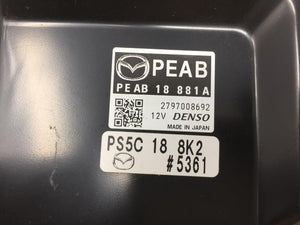 2014 Mazda 3 PCM Engine Control Computer ECU ECM PCU OEM P/N:PEAB 18 881A 2.5L AT Fits OEM Used Auto Parts