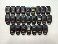 Lot of 25 Hyundai Keyless Entry Remote Fob MIXED FCC IDS MIXED PART - Oemusedautoparts1.com