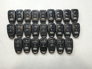 Lot of 25 Hyundai Keyless Entry Remote Fob MIXED FCC IDS MIXED PART