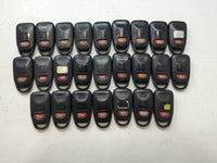 Lot of 25 Hyundai Keyless Entry Remote Fob MIXED FCC IDS MIXED PART - Oemusedautoparts1.com