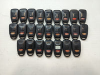 Lot of 25 Hyundai Keyless Entry Remote Fob MIXED FCC IDS MIXED PART - Oemusedautoparts1.com