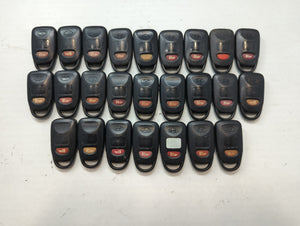 Lot of 25 Hyundai Keyless Entry Remote Fob MIXED FCC IDS MIXED PART