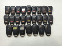 Lot of 25 Kia Keyless Entry Remote Fob MIXED FCC IDS MIXED PART NUMBERS - Oemusedautoparts1.com