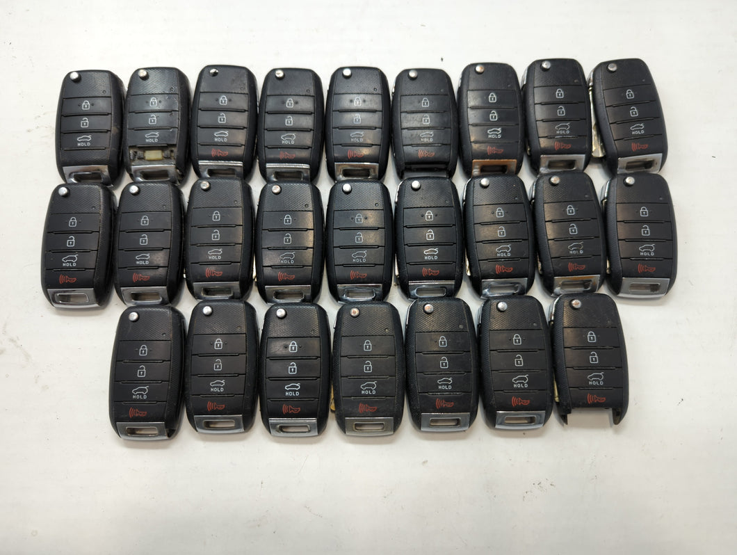 Lot of 25 Kia Keyless Entry Remote Fob MIXED FCC IDS MIXED PART NUMBERS