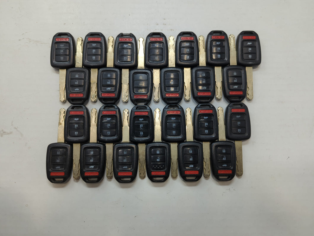 Lot of 25 Honda Keyless Entry Remote Fob MIXED FCC IDS MIXED PART NUMBERS