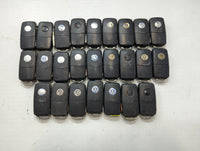 Lot of 25 Volkswagen Keyless Entry Remote Fob MIXED FCC IDS MIXED PART - Oemusedautoparts1.com