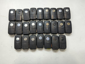 Lot of 25 Volkswagen Keyless Entry Remote Fob MIXED FCC IDS MIXED PART