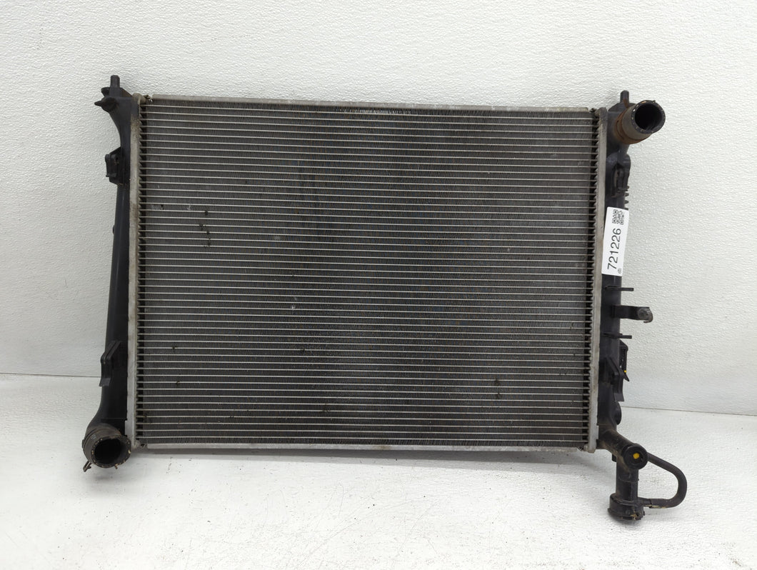 2010-2013 Kia Forte Engine Cooling Radiator Condensor P/N:25310-1XXX Fits Fits 2010 2011 2012 2013 OEM Used Auto Parts