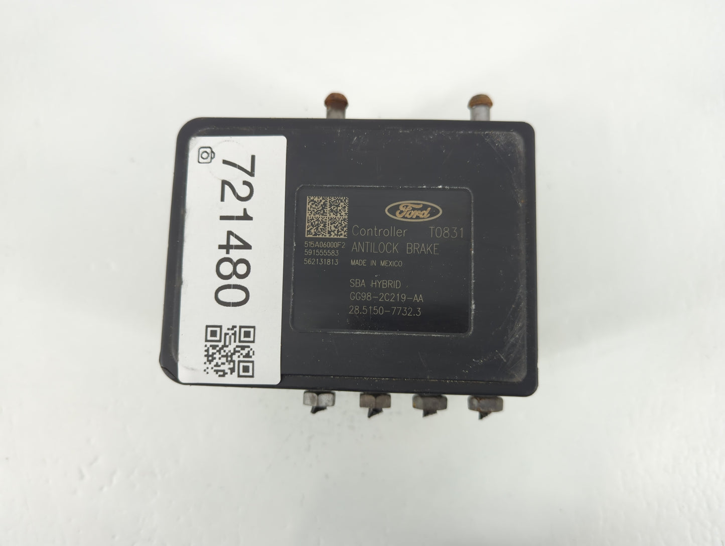 2016 Ford Fusion ABS Pump Control Module Replacement P/N:GG98-2C555-AA Fits OEM Used Auto Parts - Oemusedautoparts1.com